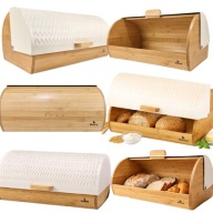 Chlebak zestaw BLUBERG beżowy metal