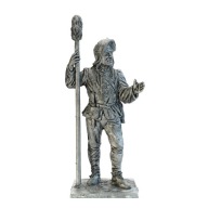 Artylerzysta z wyciorem. Europa Zachodnia XV wiek