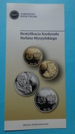 Folder 10 zł 2021,Beatyfikacja Stefana Wyszyńskiego,st.I