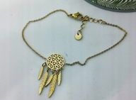 6485 Bransoletka Celebrytka Łapacz Snów;Stal