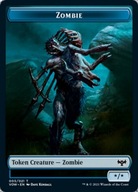 Karta Magic: The Gathering Zombie Token VOW 005
