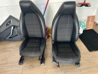 fotele grzane,boczki,tunel skóry CLA w 117 idealny stan