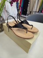 Sandały czarne Rinascimento r. 38 Italy Outlet !!!