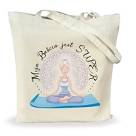 Torba eko bawełniana zakupy prezent dzień BABCI