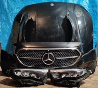 Mercedes W214 E klasa przód kompletny zderzak maska błotniki lampy pas