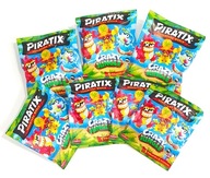 MAGIC BOX PIRATIX SERIA CRAZY JUNGLE SASZETKA Z FIGURKĄ - 7 sztuk