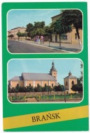 Brańsk p. Bielskim ul. Sienkiewicza kino Orbita 1977r. kiosk RUCH k683