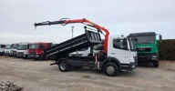 Mercedes-Benz Atego 1622 Hds Wywrotka 8T ladownosci Zuraw z Pilotem Jak No