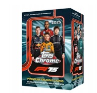 BOX KART PEŁEN PRĘDKOŚCI - 2025 TOPPS CHROME FORMULA 1 VALUE BOX F1 WYŚCIGI