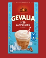 Kawa rozpuszczalna gevalia ICED CAPPUCCINO 8 szt saszetki Szwedzka