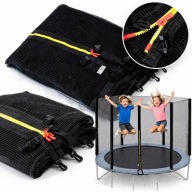 SIATKA DO TRAMPOLINY NA 6 SŁUPKÓW 300/305/312 MOCNA TRWAŁA ZEWNĘTRZNA