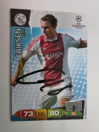 Karta panini autograf Ajax Christian Eriksen Champions League 2011/2012