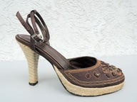 WYJĄTKOWE sandałki *UNIQUE DESIGN* roz 38