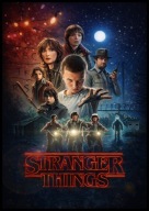 A2 PLAKAT FILM PLAKAT SERIAL STRANGER THINGS (2016-2025)