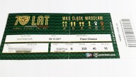 bilet ŚLĄSK Wrocław - PIAST Gliwice 09.12.2017