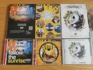 SUNRISE FESTIVAL KOLOBRZEG PAMIATKOWY ZESTAW PLYT CD i DVD 10 SZTUK DJ KRIS