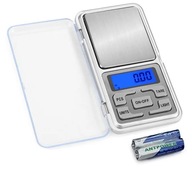 WAGA PRECYZYJNA ELEKTRONICZNA JUBILERSKA KUCHENNA 0,01 500g WAGI LCD