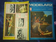 MODELARZ 6/1975 - CZAJKA, KOPARKA,HALNY, EAGLE