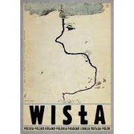 Plakat Wisła Polska Ryszard Kaja Rzeka 98x68