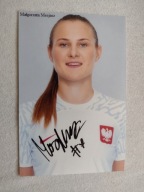 Zdjęcie 10x15 autograf Polska Małgorzata Mesjasz Reprezentacja