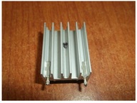 Radiator Aluminiowy ~30 mm x 22 mm x 17 mm