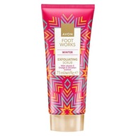 Avon Winter - Złuszczający scrub do stóp pomarańcza i cynamon 75 ml