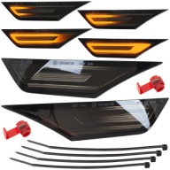 2X KIERUNKOWSKAZ OBRYSÓWKA LED DYMIONA do HONDA CIVIC 2017-