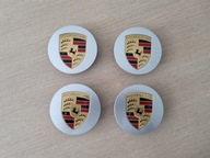 Oryginał Porsche Dekielki Dekiel Felgi 9P1601149A Połysk Srebrny 88Z NOWE