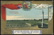 PTZ - KANADA # QUEBEC 300 # MONUMENT, GENERAŁ JAMES WOLFE # POCZTÓWKA 1908