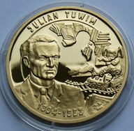 Numizmat - Wielcy Polacy - Julian Tuwim menniczy