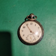 Stary zegarek . Kieszonkowy Remontoir -Srebro 800 pr.