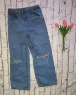 Spodnie dziewczynka 164 z rozdarciami