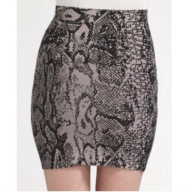 MAX AZRIA BCBG SPODNICA MINI BANDAZOWA BODYCON WAZ