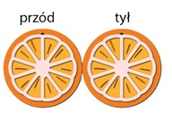 MINI BOMBKI POMARAŃCZKI DWUSTRONNE