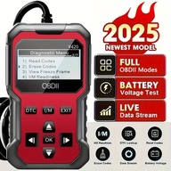 DIAGNOSTYCZNY TESTER INTERFEJS OBD2 SKANER DO AUTA,MODEL 2025 ,POLSKIE MENU