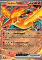 Pokemon TCG - Destined Rivals - Team Rocket's Moltres ex (DRI 031)
