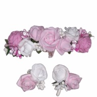 OPASKA CHRZEST PRZYPINKI DO BUCIKÓW ZESTAW