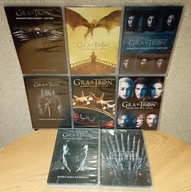 PL Gra o Tron 1-8 WSZYSTKIE pełne SEZONY - DVD polski lektor KOMPLET zestaw