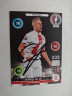 Karta panini autograf Polska Euro 2016 Kamil Glik