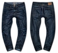 RIVER.ISLAND Guerilla * JEANSY skręty RURKI 30/32