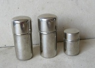 ETUI na AŁUN MYDEŁKO i PĘDZELEK do GOLENIA metal niklowany Oficer WP 1939