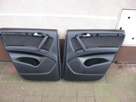 AUDI Q7lift boczki tylne czarne z alkantarą 4L0867305B 4PK;4L0867306B 4PK.