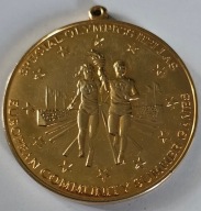 MEDAL PAMIĄTKOWY LETNIE EUROPEJSKIE IGRZYSKA "SPECIAL OLYMPICS" ATENY 1997