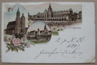 Kraków, 3 widoki, 1896