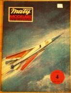 Mały Modelarz nr 4 1978 r. samolot myśliwski MIG-NIEKOMPLETNY