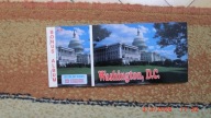 WASHINGTON D.C. WASZYNGTON - Książeczka album z pocztówkami