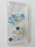 etui Iphone 7 8 płynny brokat