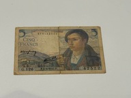 Francja 5 franków 1945 P#99 stan F