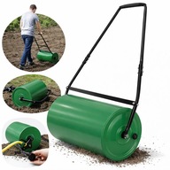 WALEC OGRODOWY STALOWY DO TRAWNIKA GLEBY ZIEMI 60KG 57CM SZEROKOŚCI WALCA