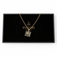 Naszyjnik Ankh Oko Horusa Egipski Amulet Unisex Złoty Srebrny Stal